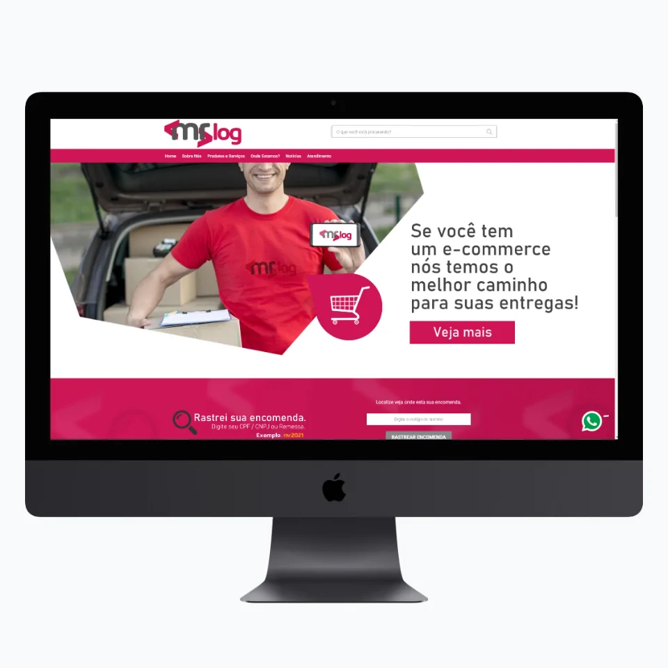 Site PHP Editável para Logística - Layout 02