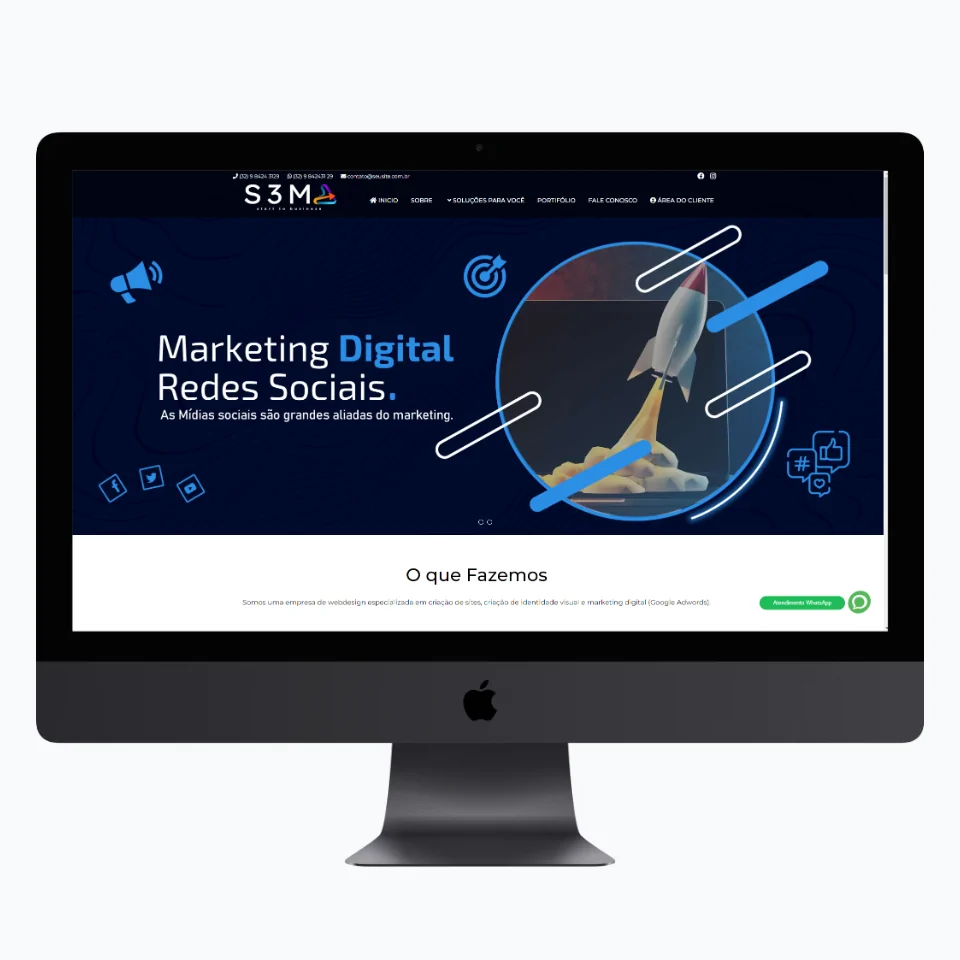 Site PHP Institucional Editável - Layout 01